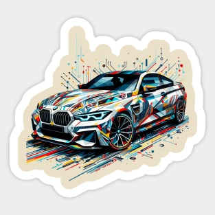 BMW M4 Sticker